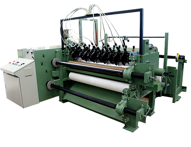 Roll slitter type RSR for jumbo rolls