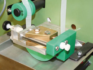 Tape coater type FAS with adhesive container